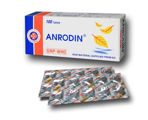 Thu hồi lô thuốc Anrodin kém chất lượng