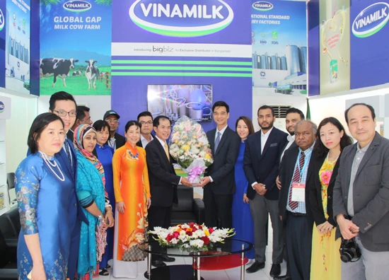 Năm 2017, sản phẩm Vinamilk đặt chân vào thị trường Bangladesh