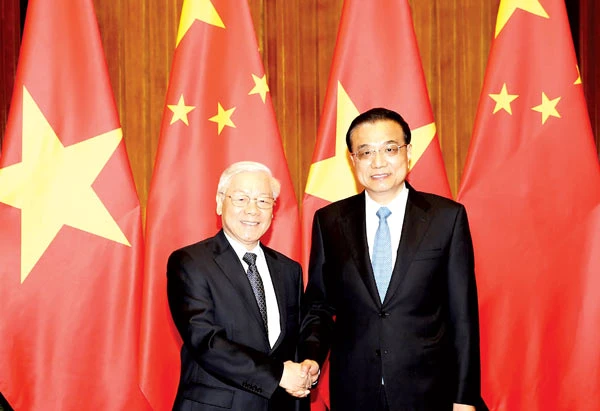 Tăng cường kết nối chiến lược, thúc đẩy hợp tác thương mại, thắt chặt tình cảm hữu nghị Việt Nam - Trung Quốc