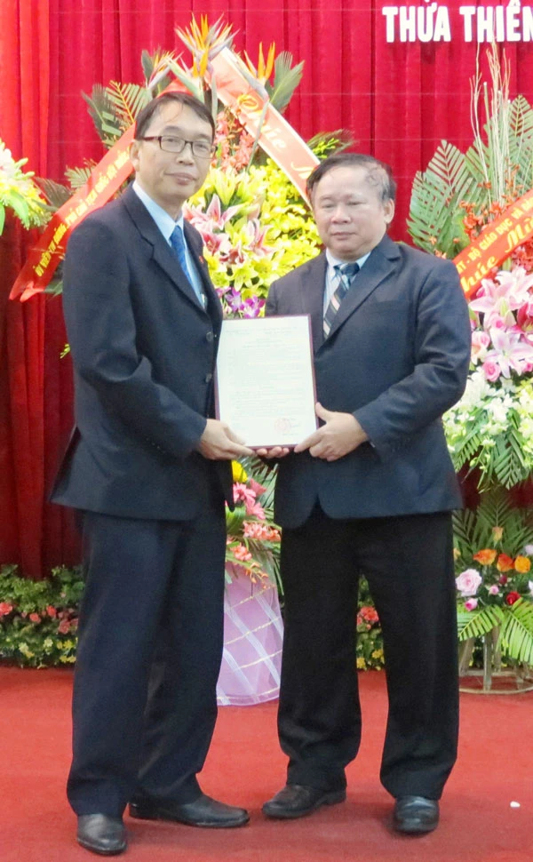 PGS.TS Nguyễn Quang Linh được bổ nhiệm làm Giám đốc Đại học Huế