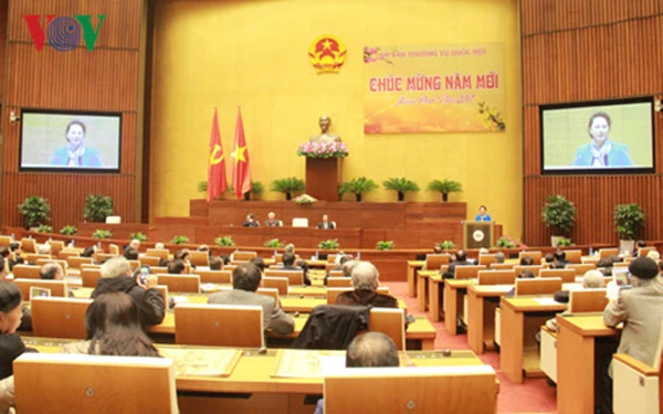 Chủ tịch Quốc hội Nguyễn Thị Kim Ngân gặp mặt các thế hệ đại biểu Quốc hội chuyên trách