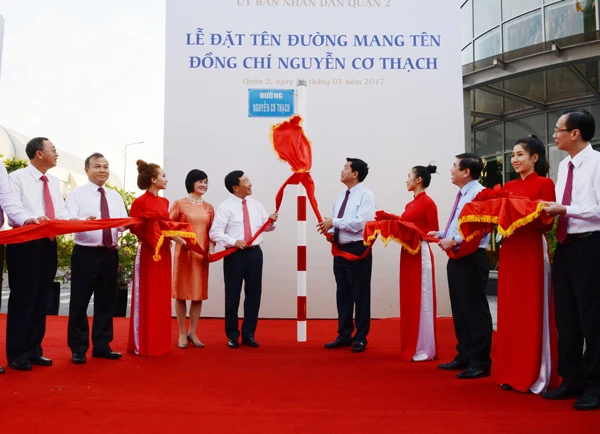 TPHCM đặt tên đường mang tên đồng chí Nguyễn Cơ Thạch