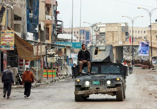 Các lực lượng Iraq giành quyền kiểm soát hoàn toàn phía Đông Mosul