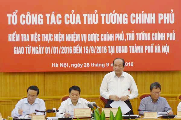 Tháo gỡ khó khăn, vướng mắc trong thực hiện nhiệm vụ Chính phủ giao