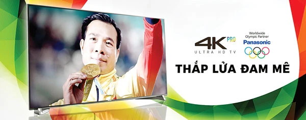 Panasonic Việt Nam hợp tác với huy chương vàng Olympic Hoàng Xuân Vinh