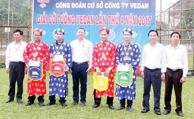 Công đoàn Vedan tổ chức Giải cờ tướng Vedan lần thứ 4 mừng Xuân Đinh Dậu 2017