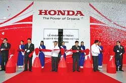 Khánh thành Nhà máy sản xuất ô tô Honda Civic