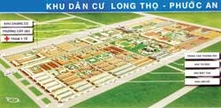 Khu dân cư giữa đô thị mới Nhơn Trạch