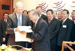 WTO chính thức kết nạp Việt Nam làm thành viên thứ 150