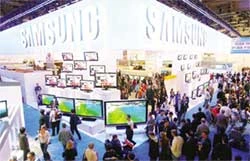 Samsung củng cố vị trí dẫn đầu tại triển lãm CES 2007