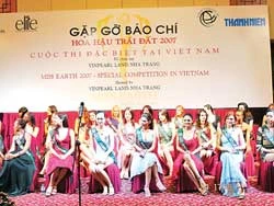30 người đẹp có mặt tại thành phố biển Nha Trang