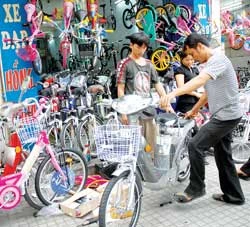 Sôi động thị trường xe đạp điện