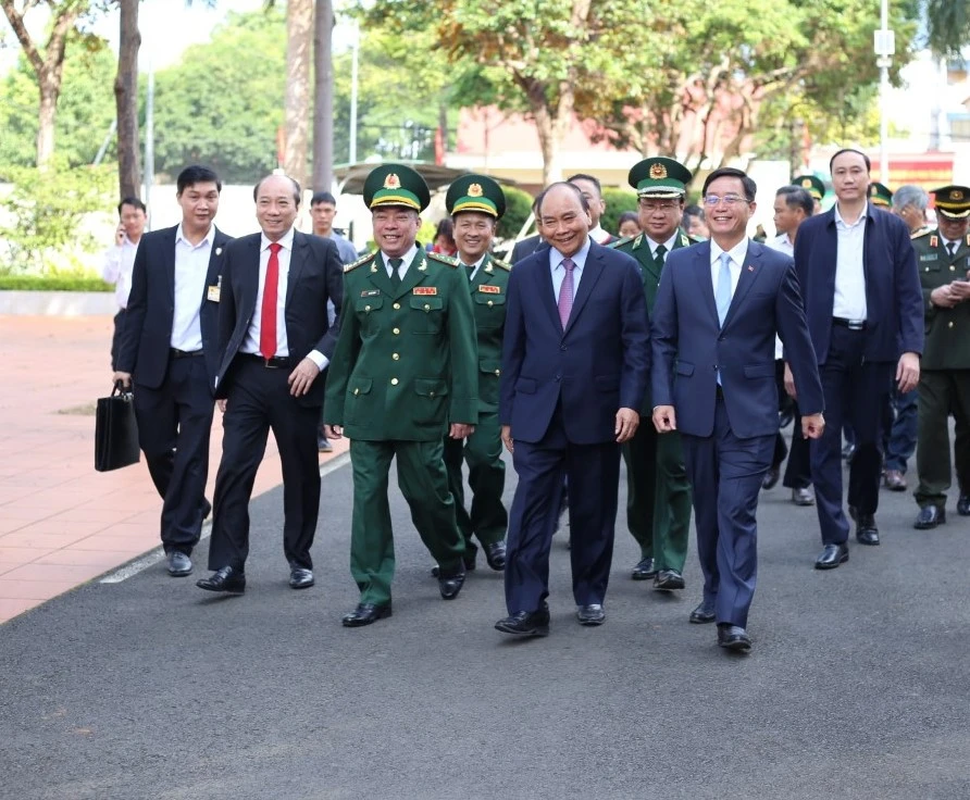 Chủ tịch nước Nguyễn Xuân Phúc thăm và chúc tết tại Đắk Lắk