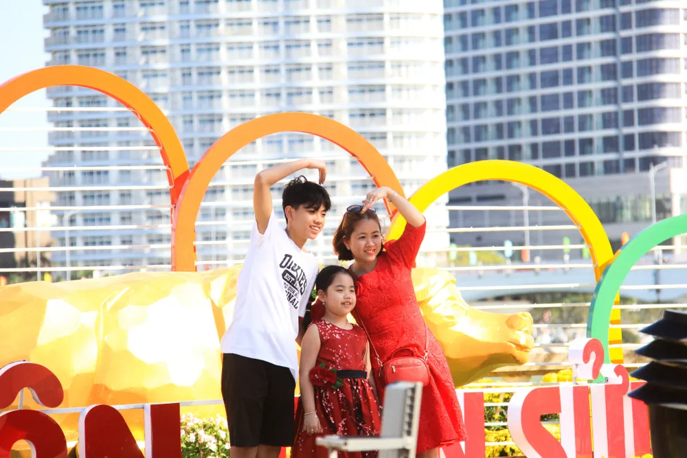 Đường hoa xuân Đà Nẵng những ngày tết ảnh 7 Đường hoa xuân Đà Nẵng những ngày tết ảnh 7
