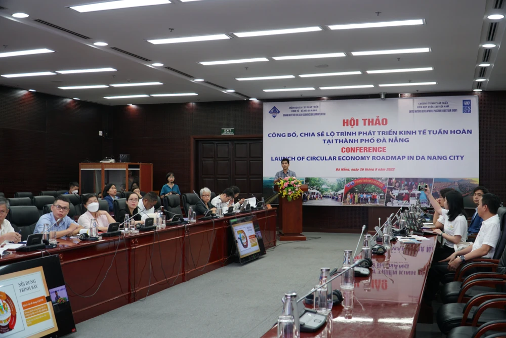 Lãnh đạo TP Đà Nẵng đã giao Viện Nghiên cứu Phát triển kinh tế - xã hội Đà Nẵng triển khai Nghiên cứu xây dựng và phát triển kinh tế tuần hoàn trên địa bàn trong năm 2021