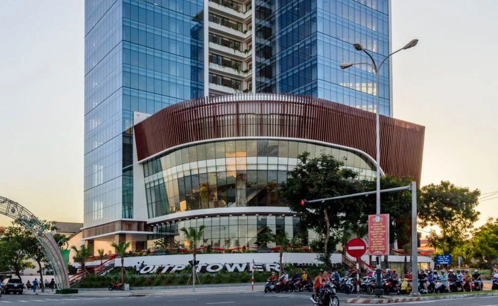 Tòa nhà Trung Nam Land thuộc Công ty Cổ phần Trung Nam ở Đà Nẵng