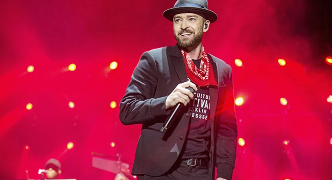 Justin Timberlake cổ vũ Tam sư từ trước thềm bán kết. Ảnh: Sputnik