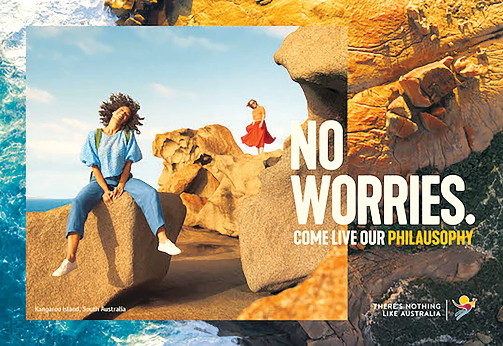 Hình ảnh quảng cáo chiến dịch du lịch mới của Australia