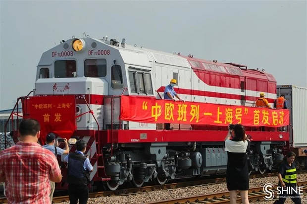 Đoàn tàu Shanghai Express. Ảnh: shine.cn
