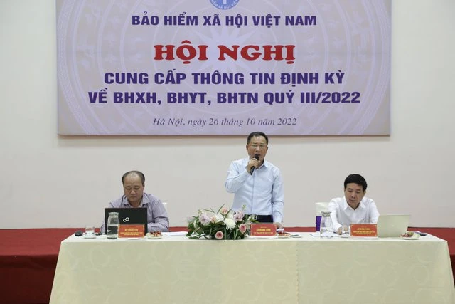 Phó Tổng Giám đốc BHXH Việt Nam Lê Hùng Sơn chủ trì hội nghị