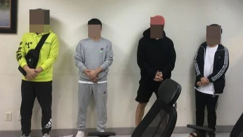 Bắt 4 người Hàn Quốc bị truy nã quốc tế trốn ở TPHCM