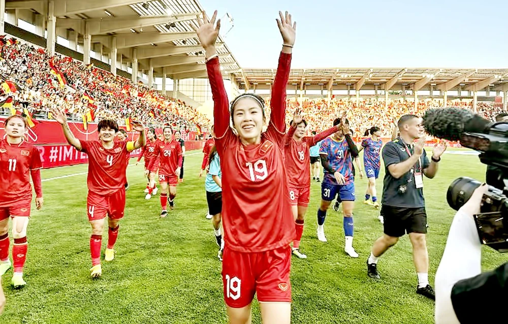 Thanh Nhã là một trong những ngôi sao được kỳ vọng của bóng đá nữ Việt Nam ở World Cup 2023