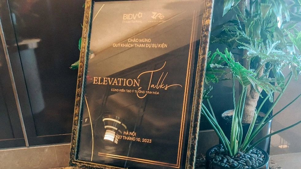 Elevation Talks: Chuỗi sự kiện về đầu tư chuyên biệt cho giới tinh hoa