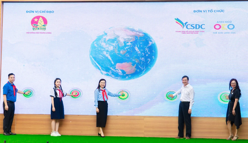 Nghi thức khởi động sân chơi “Thiếu niên Việt Nam - Công dân toàn cầu” năm 2023