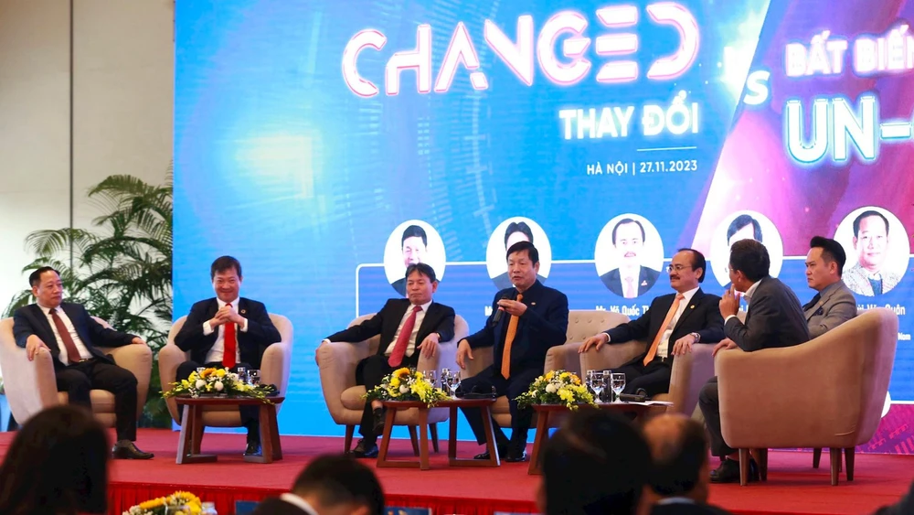 Tọa đàm chủ đề “Thay đổi - Bất biến” được Trung ương Hội Doanh nhân trẻ Việt Nam tổ chức 