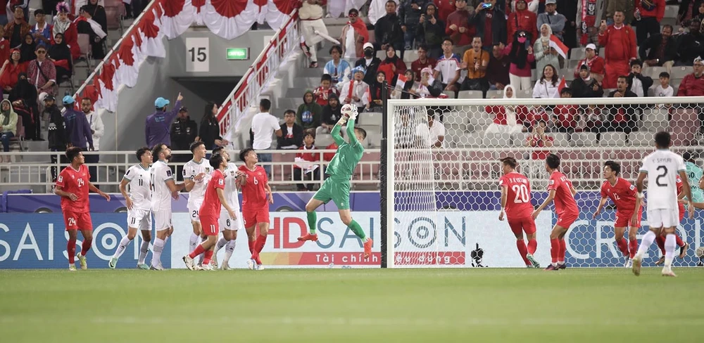 Thất bại trước Indonesia khiến đội tuyển Việt Nam sớm nói lời chia tay Asian Cup 2023. Ảnh: THANH QUỐC