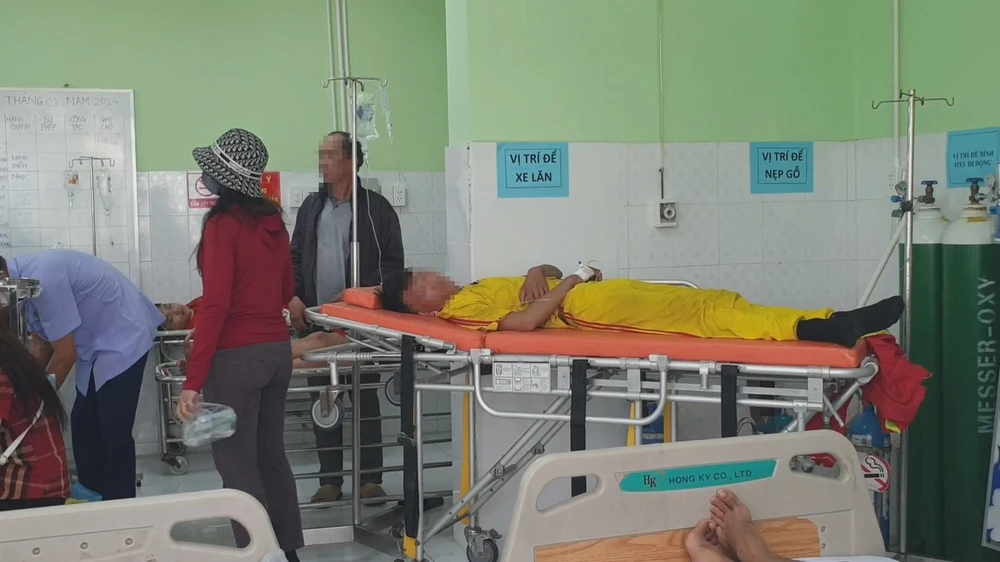Bệnh nhân đang được điều trị tại Trung tâm y tế TP Thuận An