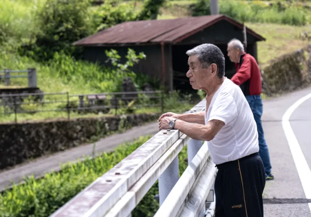 Nanmoku, nơi có 67% dân số trên 65 tuổi. Ảnh: AL JAZEERA