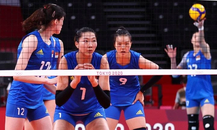 Đội tuyển bóng chuyền nữ Trung Quốc nhận trận thua thứ 2 tại Olympic Tokyo 2020
