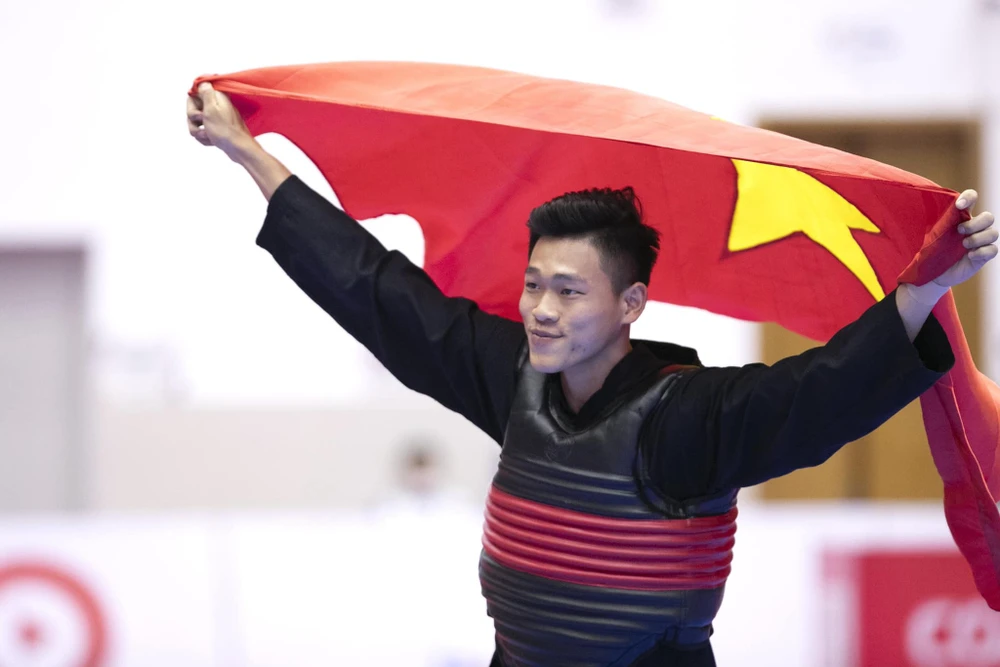 Nguyễn Tấn Sang là niềm hy vọng vàng của Pencak Silat TPHCM tại SEA Games 31