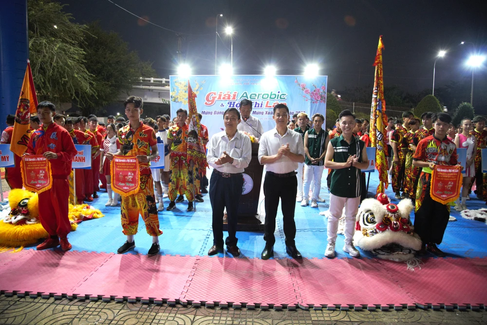Khai mạc giải đấu thể thao mừng Xuân tại Hậu Giang