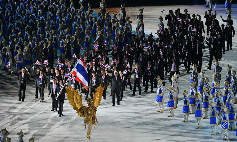 Đoàn thể thao Thái Lan dự SEA Games 32 với số lượng thành viên đông đảo