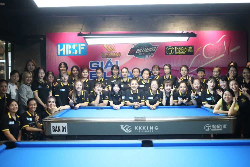 Giải đấu pool 9 bi mang tính chuyên môn cao dành cho các nữ cơ thủ trên cả nước