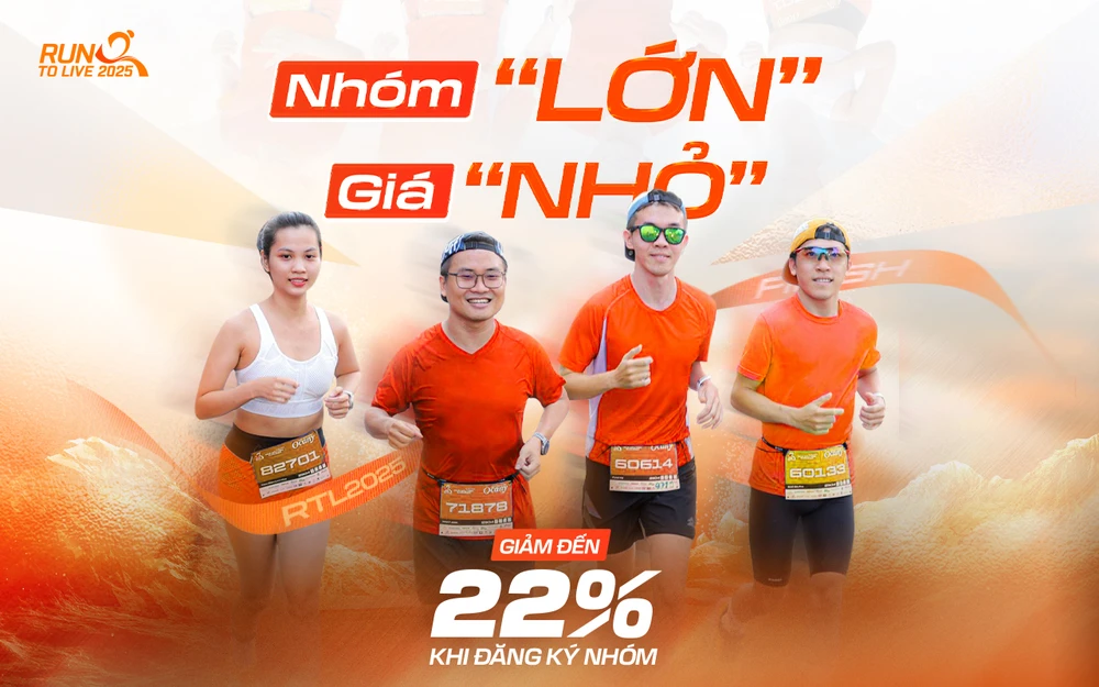 Giảm đến 22% khi đăng ký nhóm