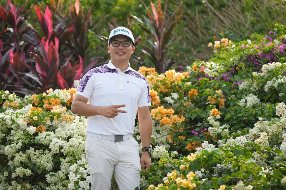 BLV Nam Giang, sáng lập viên của MXH GolfEdit, The Golfers đảm nhận vai trò host của Hội thảo chuyên đề Phát triển bền vững ngành công nghiệp golf Việt