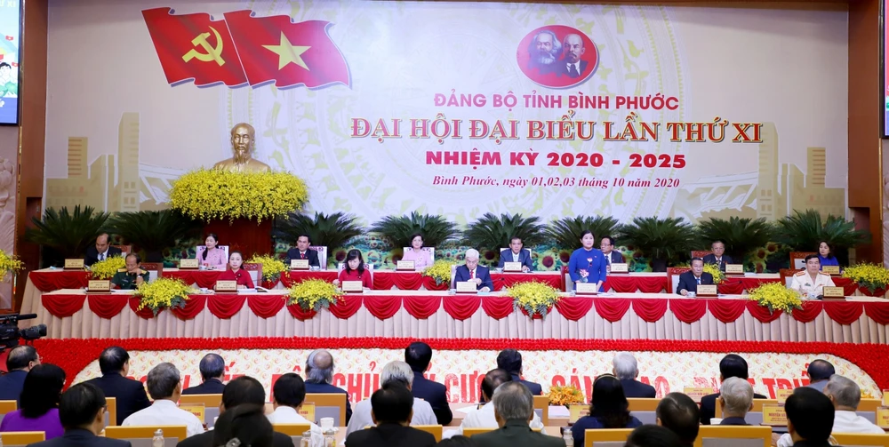 Khai mạc Đại hội đại biểu Đảng bộ tỉnh Bình Phước lần thứ XI.