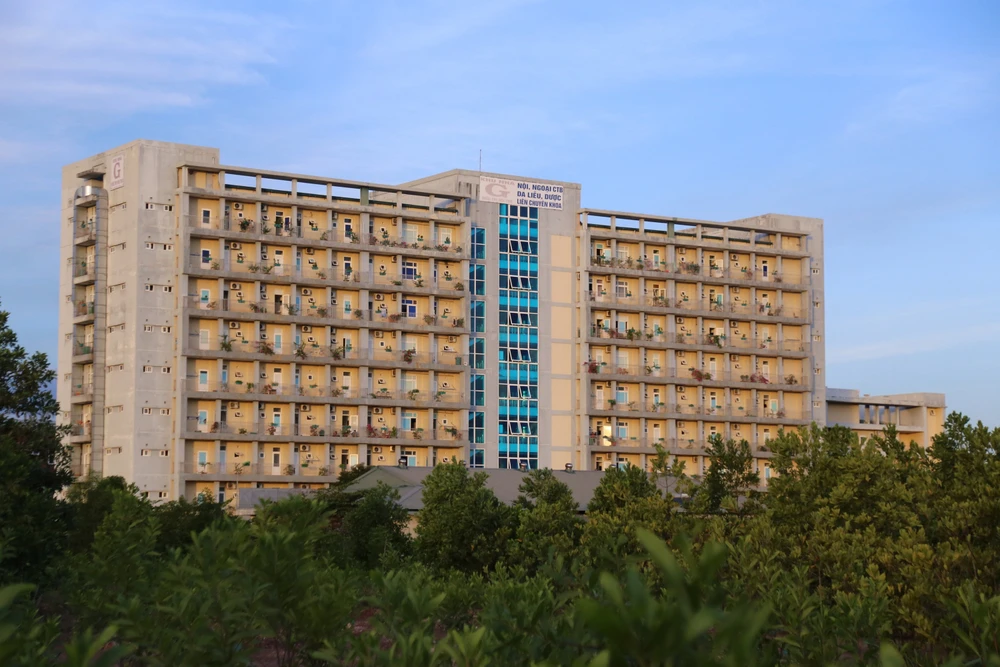 Tầng 6 tòa nhà G (Bệnh viện Đa khoa tỉnh Quảng Trị) bị phong tỏa
