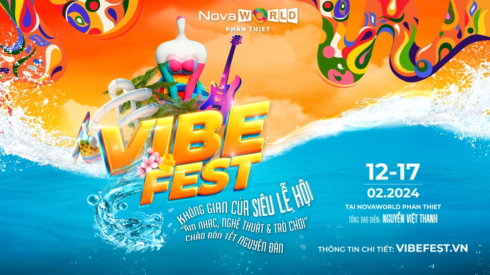 Du lịch Bình Thuận hứa hẹn hút khách bậc nhất miền Nam trong Tết Giáp Thìn với lễ hội Vibe Fest
