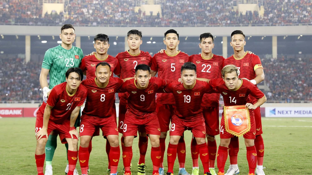 FIFA dành nhiều lời khen về sự tiến bộ của đội tuyển Việt Nam. Ảnh: FIFA