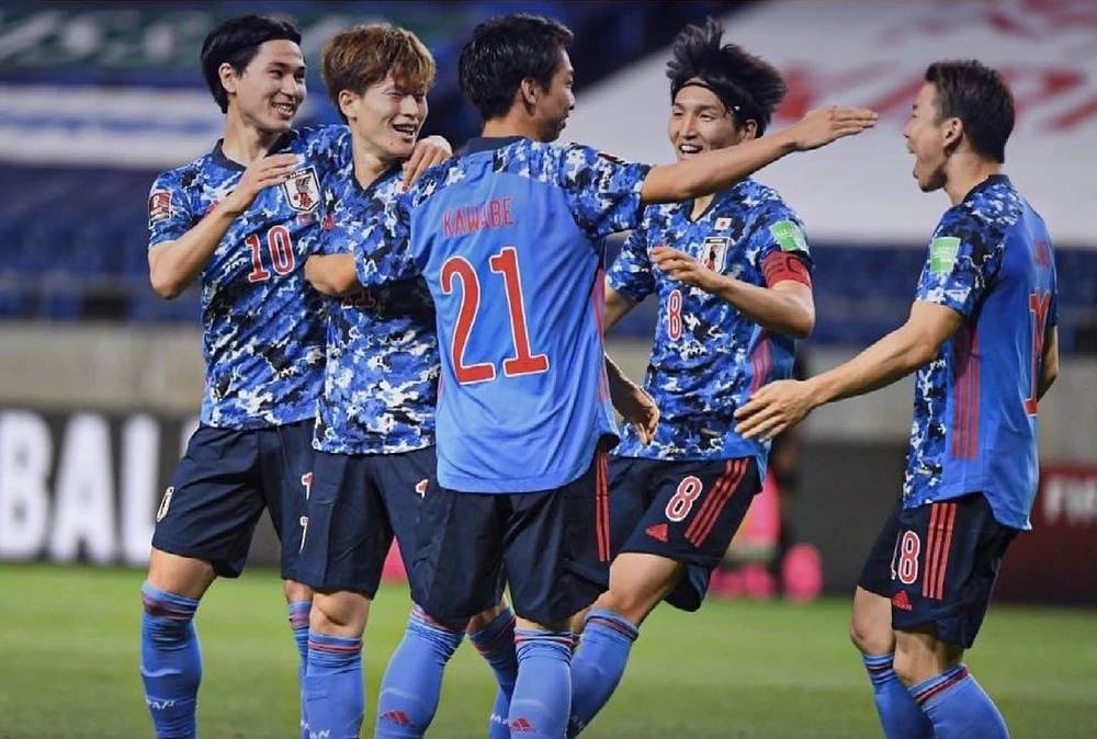 Nhật Bản là ứng viên hàng đầu cho tấm vé tham dự World Cup 2022. Ảnh: AFC