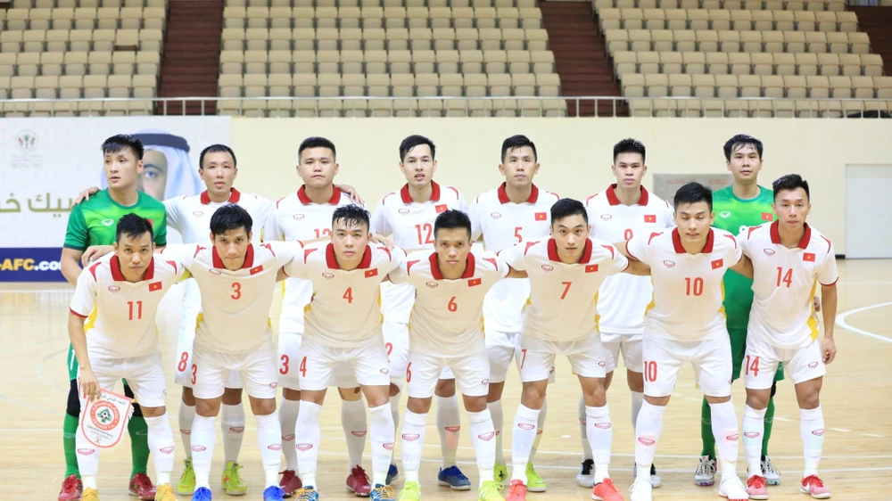 Đội tuyển futsal Việt Nam đang chuẩn bị cho World Cup 2021. Ảnh: FIFA