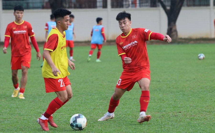 Các cầu thủ U22 Việt Nam sẽ tích lũy thêm kinh nghiệm từ Giải U22 Đông Nam Á 2022. Ảnh: ANH TRẦN