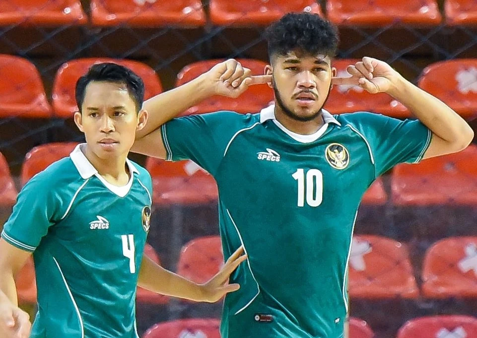 Indonesia giành vé vào chơi trận chung kết Giải futsal Đông Nam Á 2022. ẢNH: AFC 