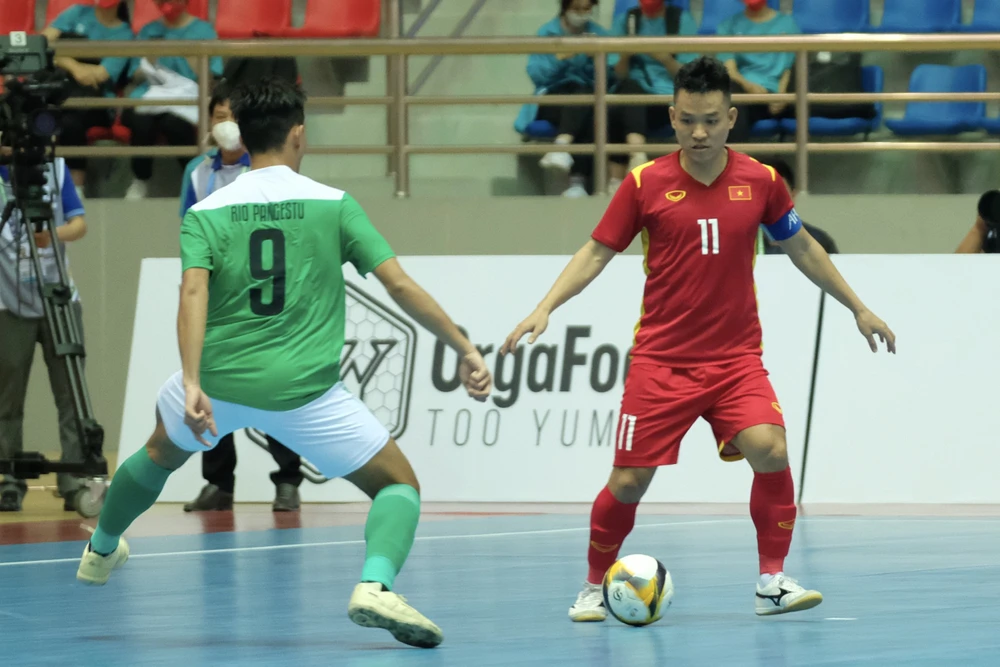 Việt Nam không khó để giành vé vào tứ kết Giải futsal châu Á 2022. ẢNH: HỮU THÀNH