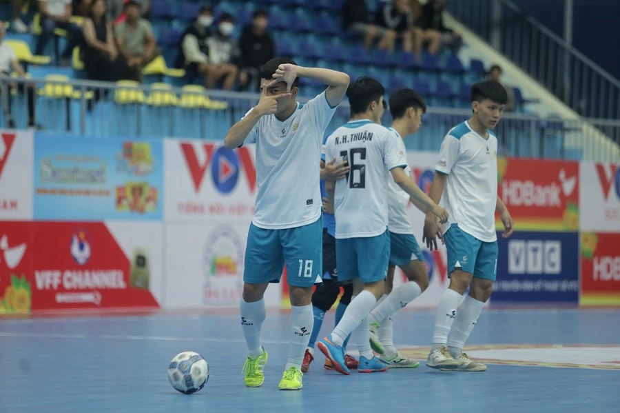 Cao Bằng hoàn thành chỉ tiêu giành vé dự vòng chung kết Giải futsal HB Bạn VĐQG 2022. ẢNH: ANH TRẦN