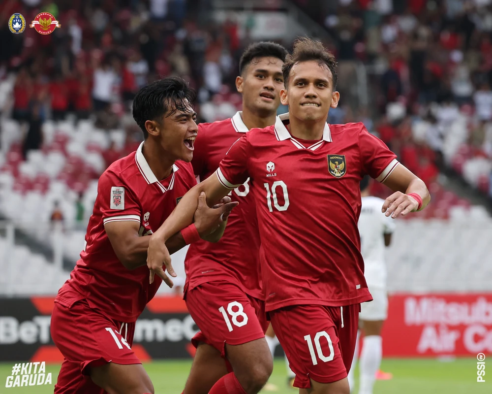 Indonesia đã có chiến thắng ở trận ra quân AFF Cup 2022. ẢNH: PSSI